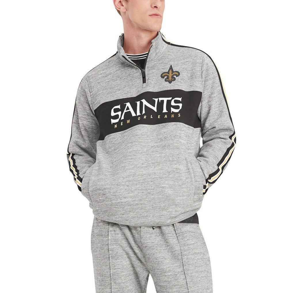 NFL New Orleans Saints Tommy Hilfiger Mario Quarter-Zip Jacket