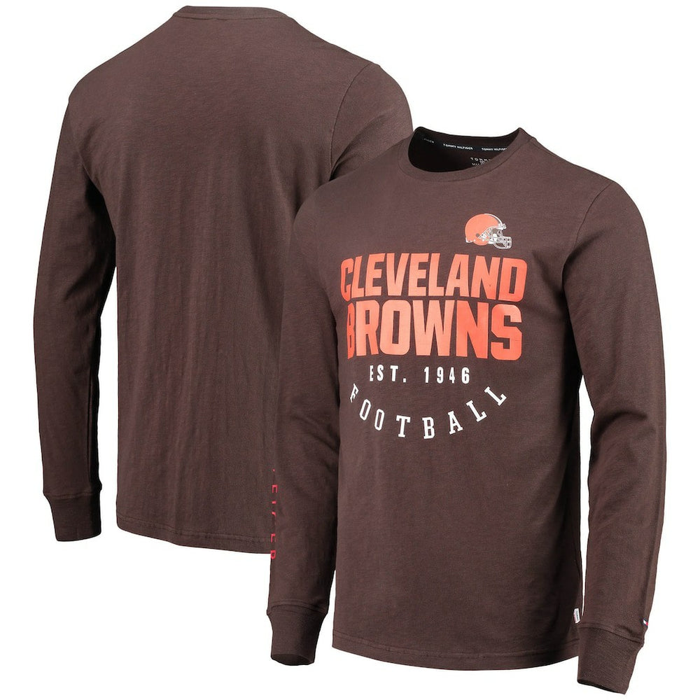 NFL Cleveland Browns Tommy Hilfiger Peter Long Sleeve T-Shirt