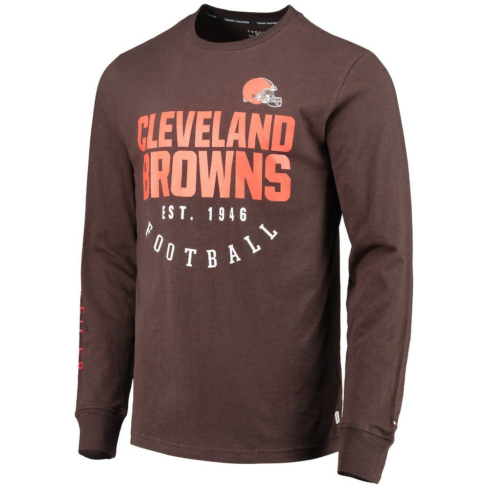 NFL Cleveland Browns Tommy Hilfiger Peter Long Sleeve T-Shirt