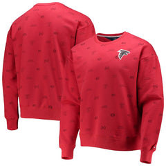 NFL Atlanta Falcons Tommy Hilfiger Reid Graphic Pullover Sweatshirt