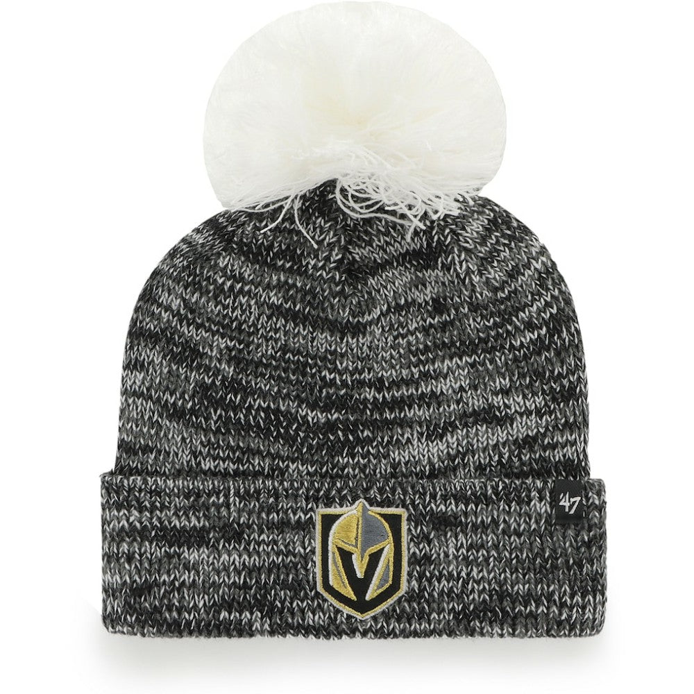 Vegas Golden Knights '47 Women's Triple Cross Cuffed Knit Hat with Pom
