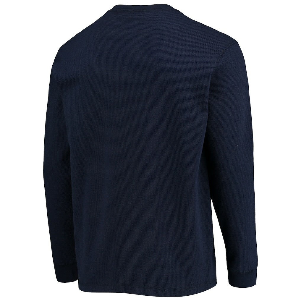 NFL Chicago Bears Dunbrooke Logo Maverick Thermal Henley Long Sleeve T-Shirt