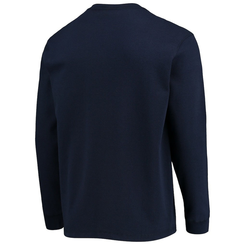 NFL Chicago Bears Dunbrooke Logo Maverick Thermal Henley Long Sleeve T-Shirt