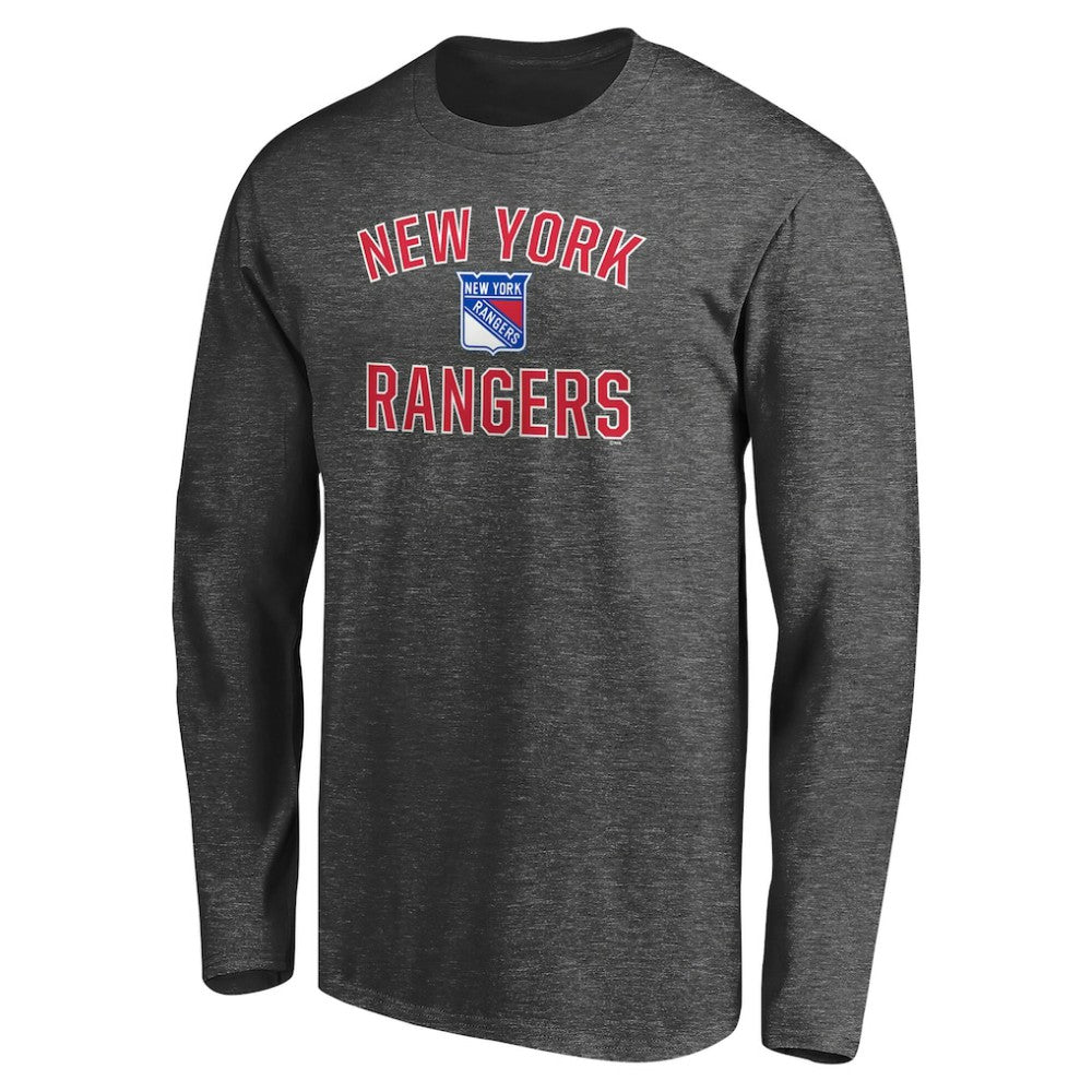 New York Rangers Victory Arch Long Sleeve T-Shirt