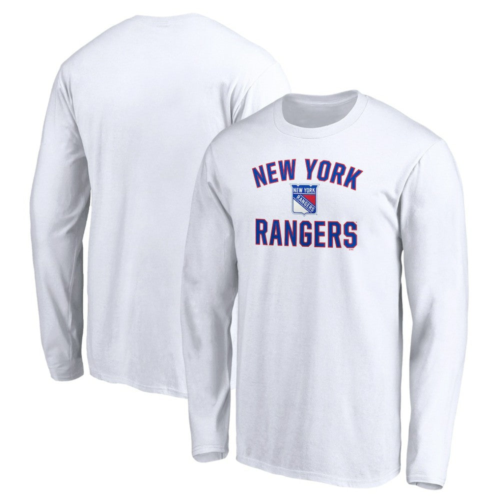 New York Rangers Victory Arch Long Sleeve T-Shirt