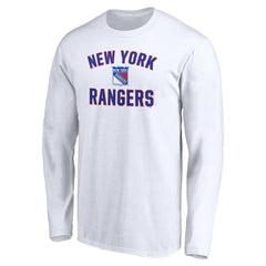New York Rangers Victory Arch Long Sleeve T-Shirt