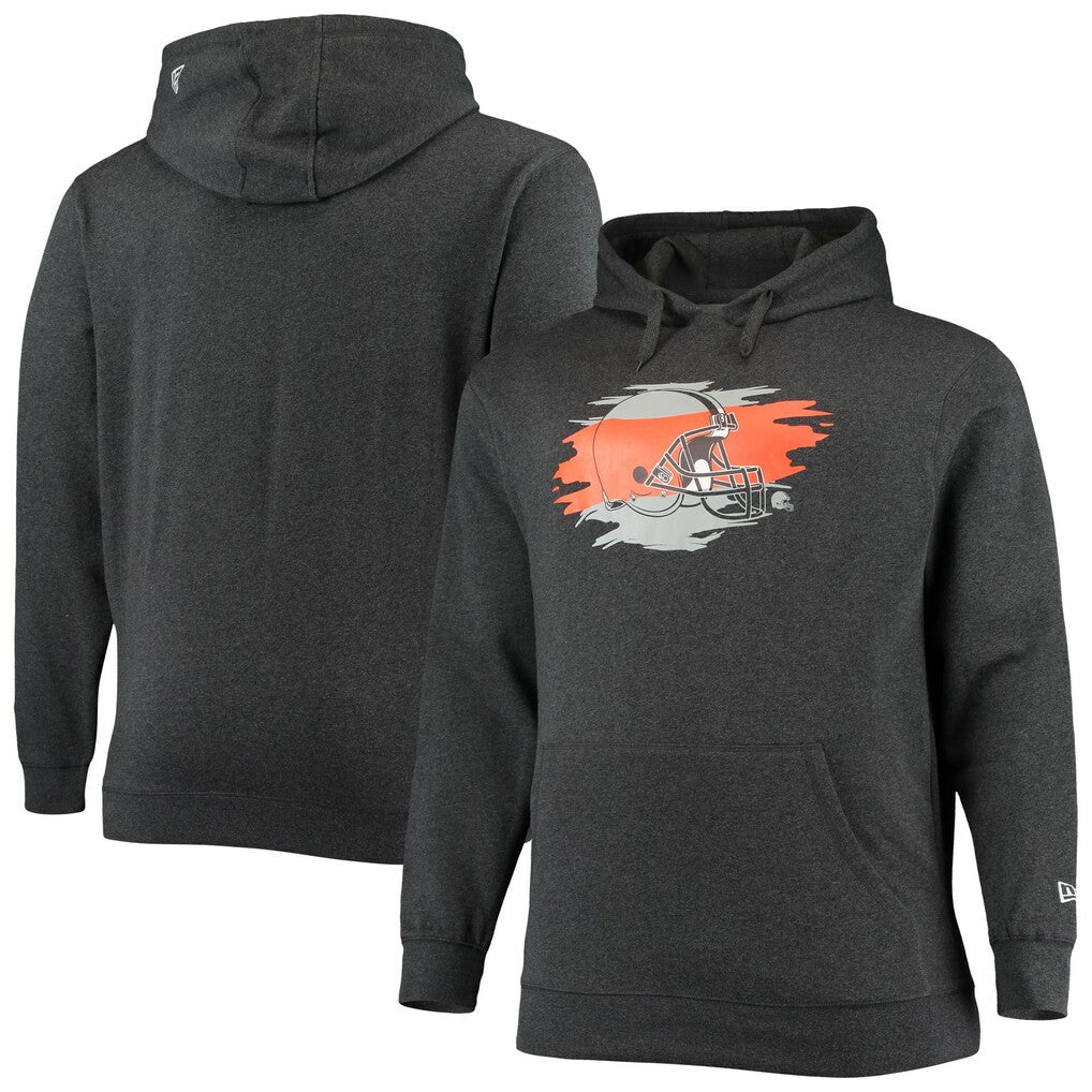 NFL Cleveland Browns Big & Tall Primary Logo Pullover Hoodie