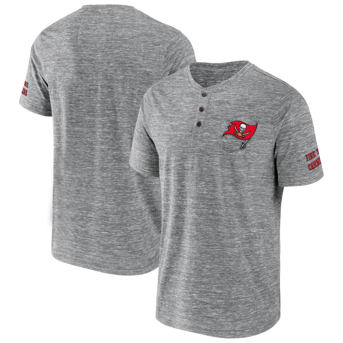 NFL Tampa Bay Buccaneers NFL x Darius Rucker Collection Slub Henley T-Shirt