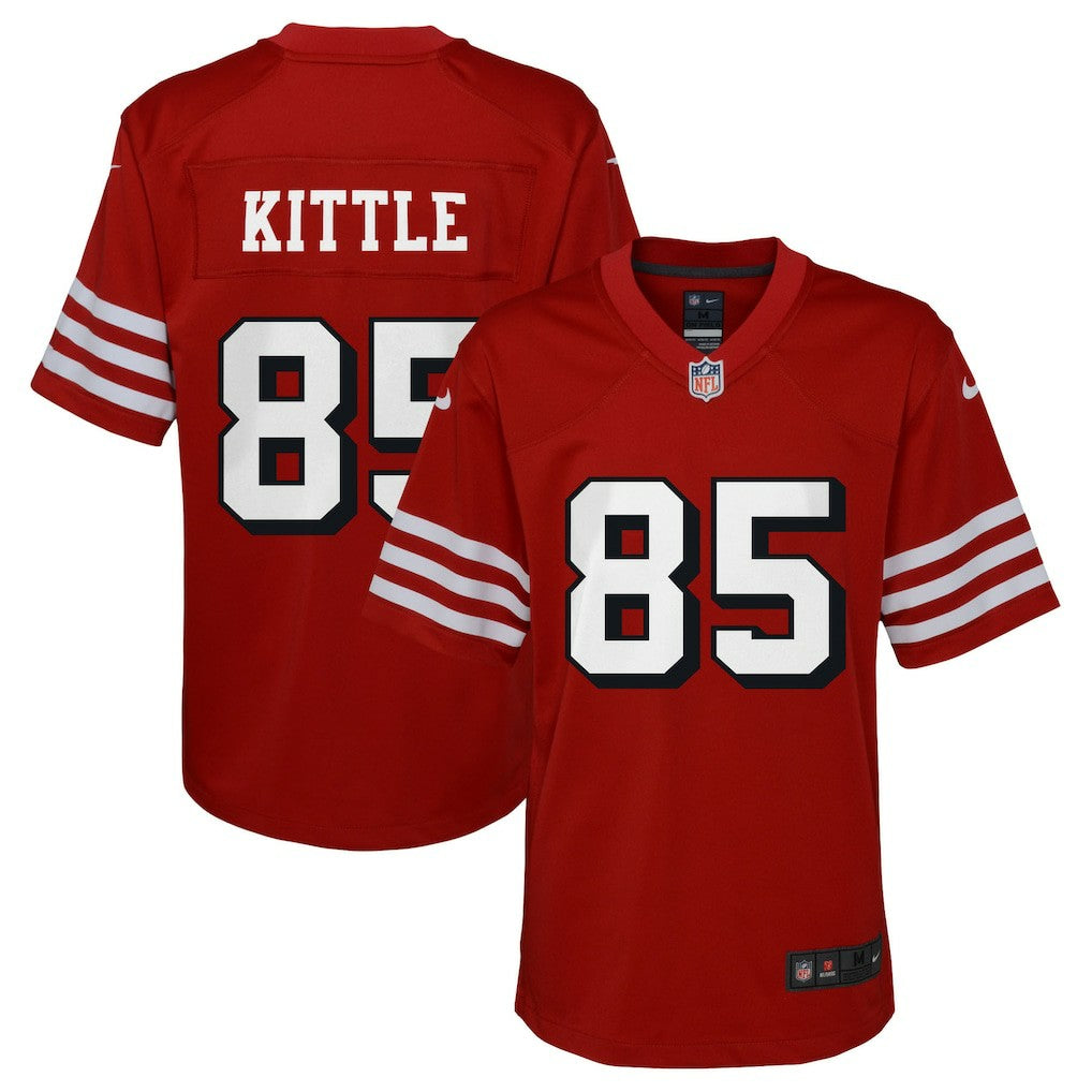 NFL San Francisco 49ers George Kittle  Youth Game Jersey