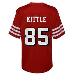 NFL San Francisco 49ers George Kittle  Youth Game Jersey