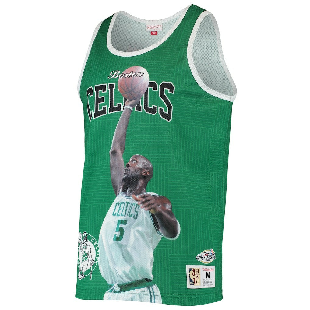 Kevin Garnett Boston Celtics Hardwood Classics Player Tank Top - Kelly Green | Mitchell & Ness discount
