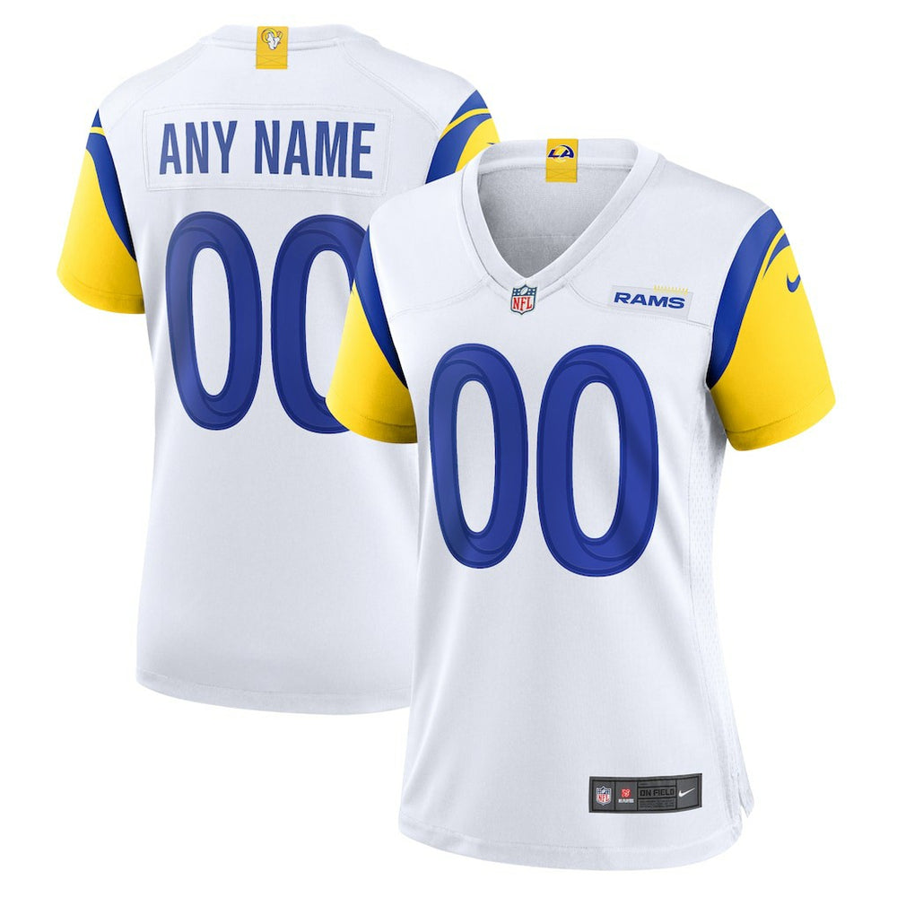 NFL Los Angeles Rams Women's Alternate Custom Jersey