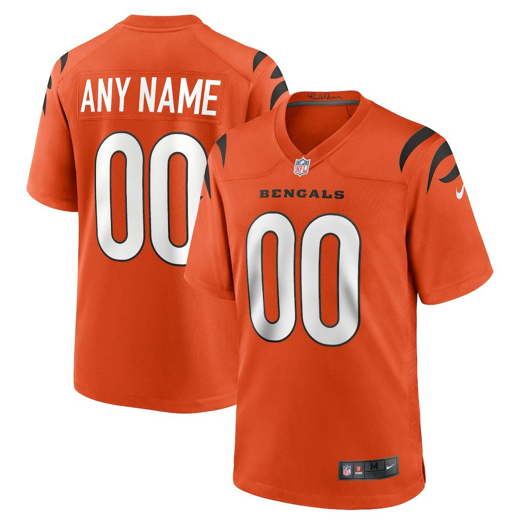 NFL Cincinnati Bengals Youth Alternate Game Custom Jersey