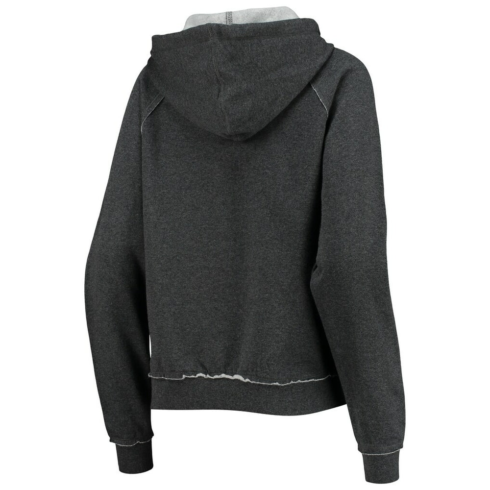 NFL New Orleans Saints Women's Script Fleece Raglan Pullover Hoodie