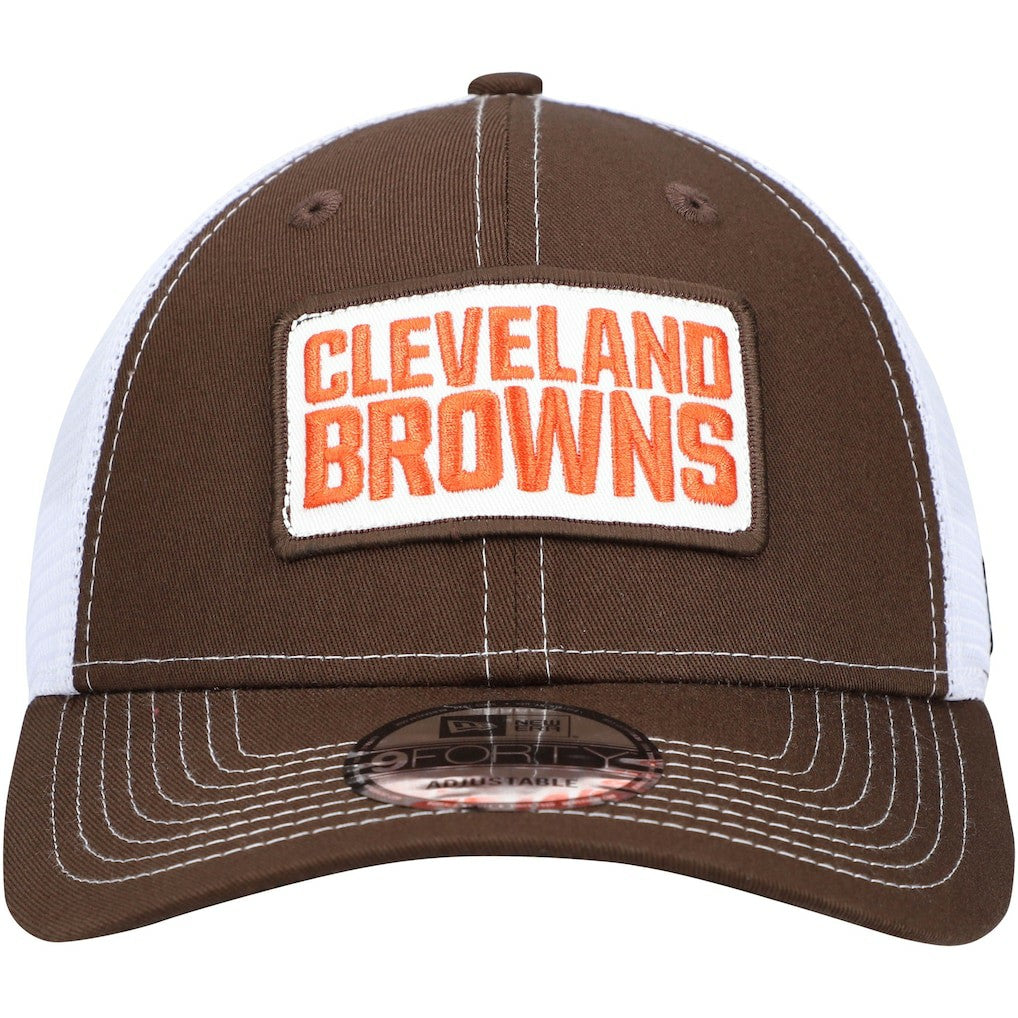 NFL Cleveland Browns 9FORTY Trucker Snapback Hat