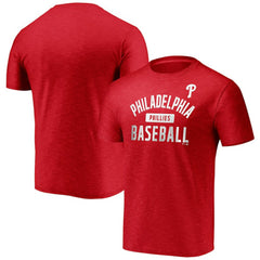 Philadelphia Phillies Primary Pill Space Dye T-Shirt - Red