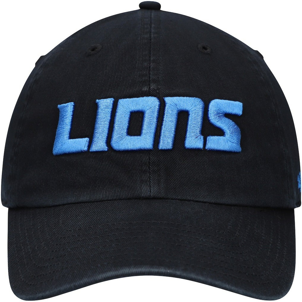 NFL Detroit Lions '47 Clean Up Script Adjustable Hat