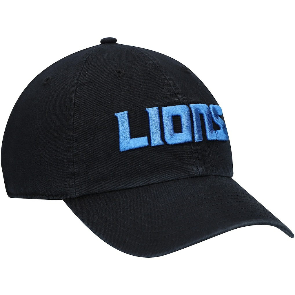 NFL Detroit Lions '47 Clean Up Script Adjustable Hat