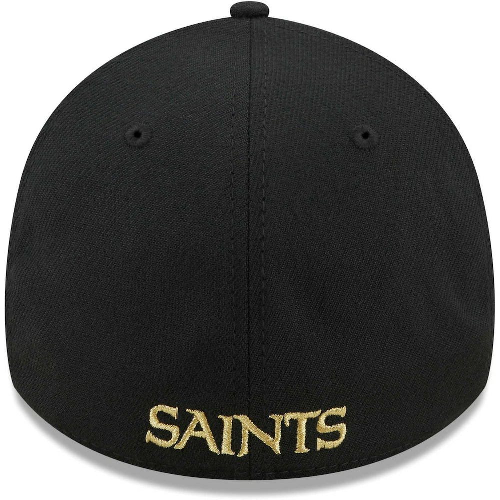 NFL New Orleans Saints Flawless Stripe 39THIRTY Flex Hat