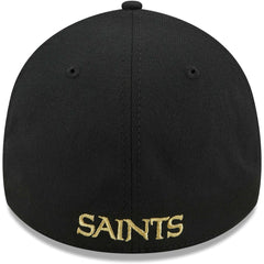 NFL New Orleans Saints Flawless Stripe 39THIRTY Flex Hat