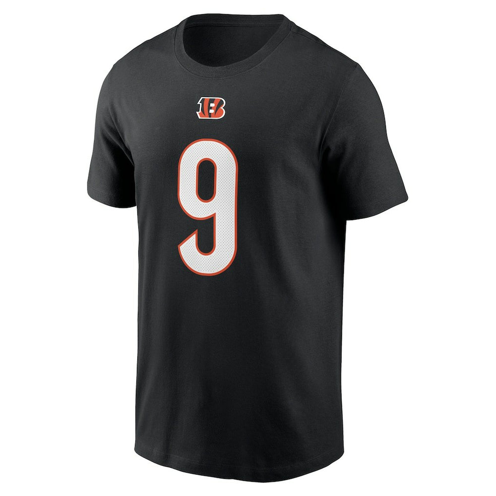 NFL Cincinnati Bengals Joe Burrow  Player Name & Number T-Shirt
