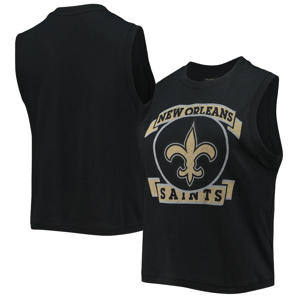 NFL New Orleans Saints Junk Food Women's Rib Ranger Muscle Tank Top