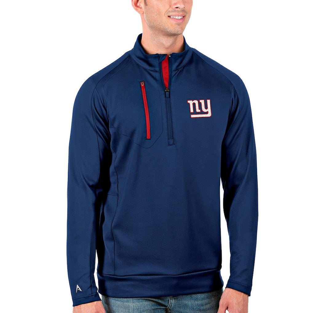 NFL New York Giants Antigua Generation Quarter-Zip Pullover Jacket