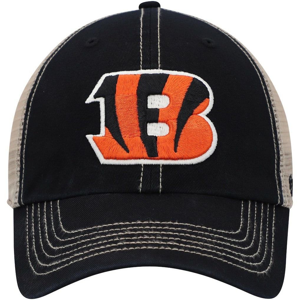 NFL Cincinnati Bengals '47 Trawler Trucker Clean Up Snapback Hat