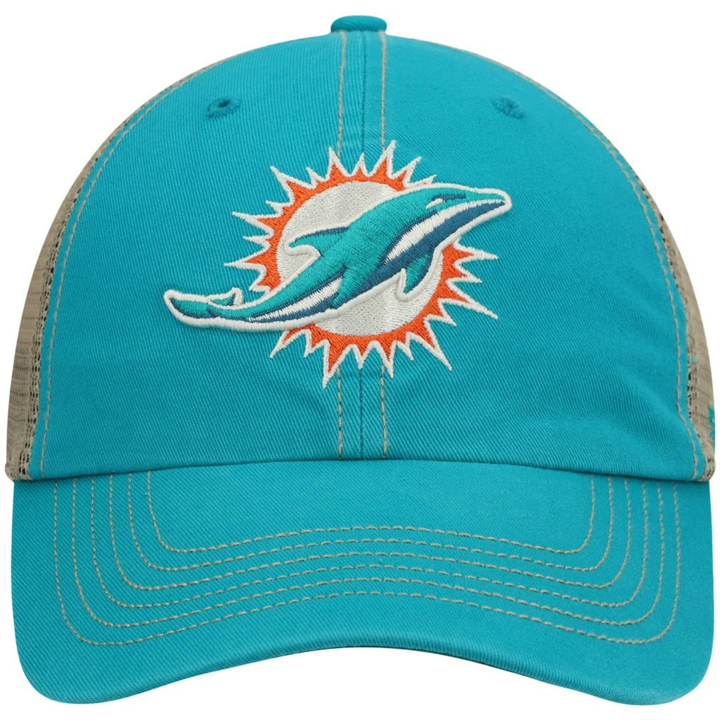 NFL Miami Dolphins '47 Trawler Trucker Clean Up Snapback Hat