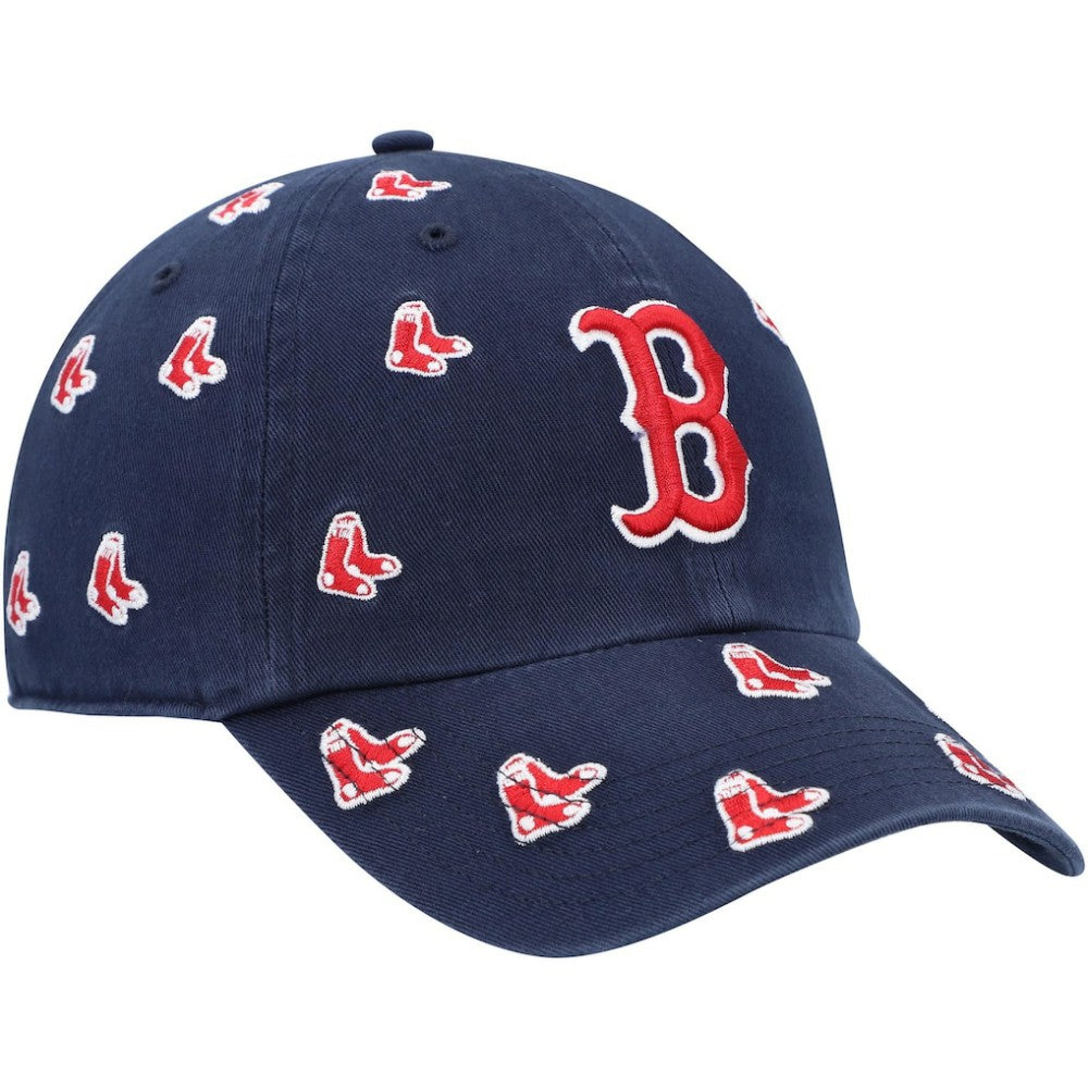Boston Red Sox Confetti Clean Up Adjustable Hat - Navy | 47 brand