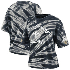 NFL New Orleans Saints WEAR by Erin Andrews Women's Tie-Dye T-Shirt