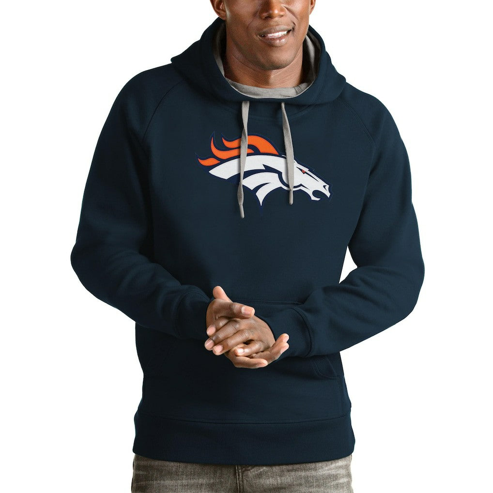 NFL Denver Broncos Antigua Victory Pullover Hoodie
