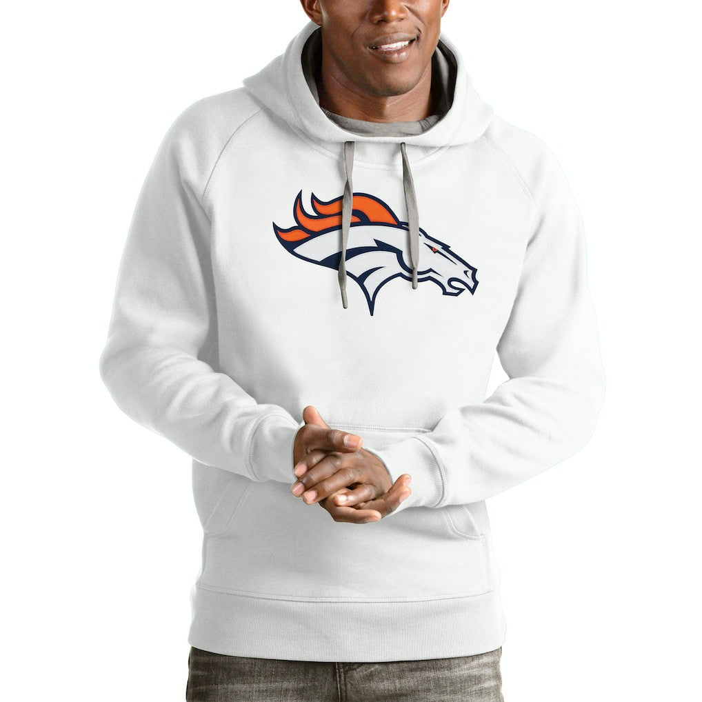 NFL Denver Broncos Antigua Victory Pullover Hoodie