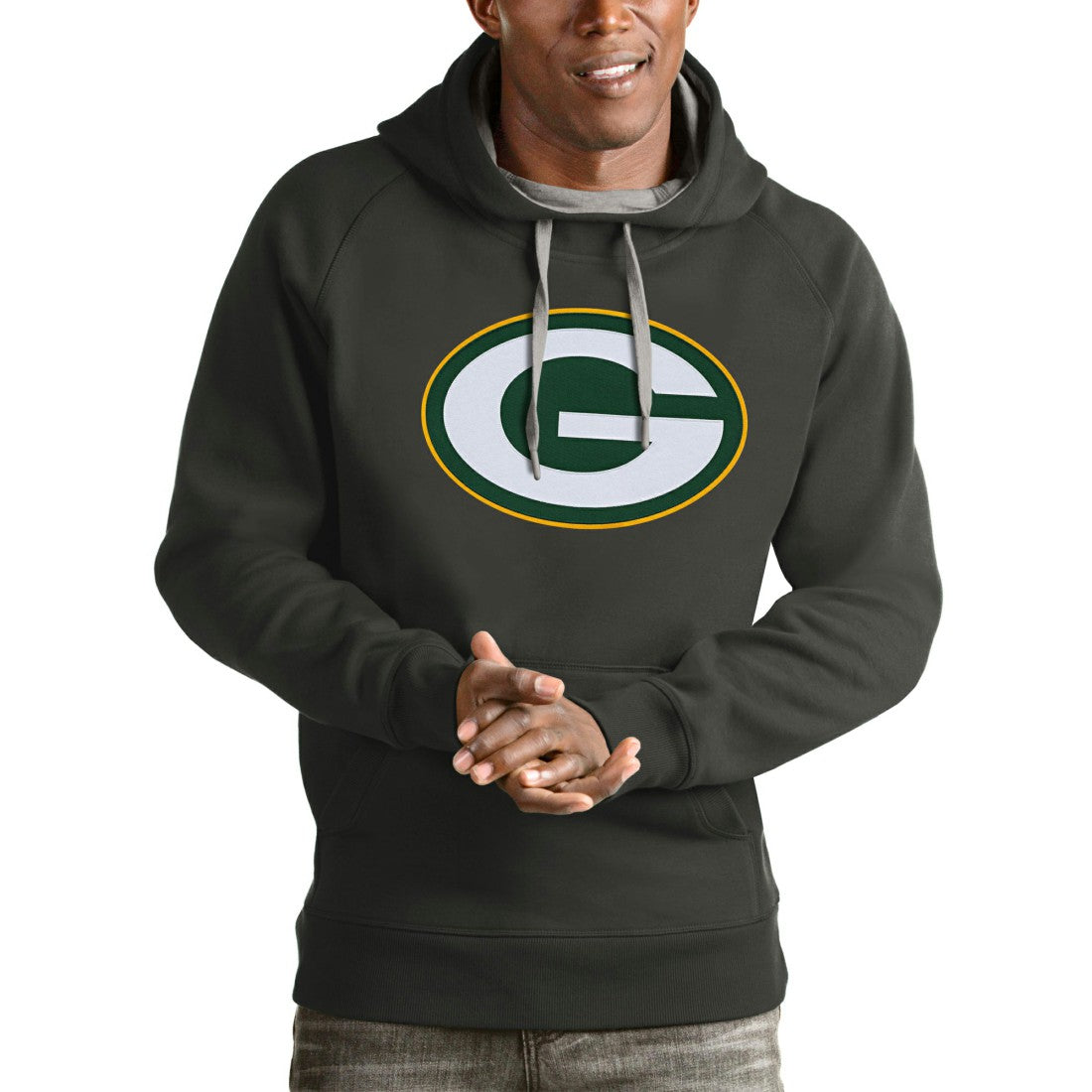 NFL Green Bay Packers Antigua Victory Pullover Hoodie