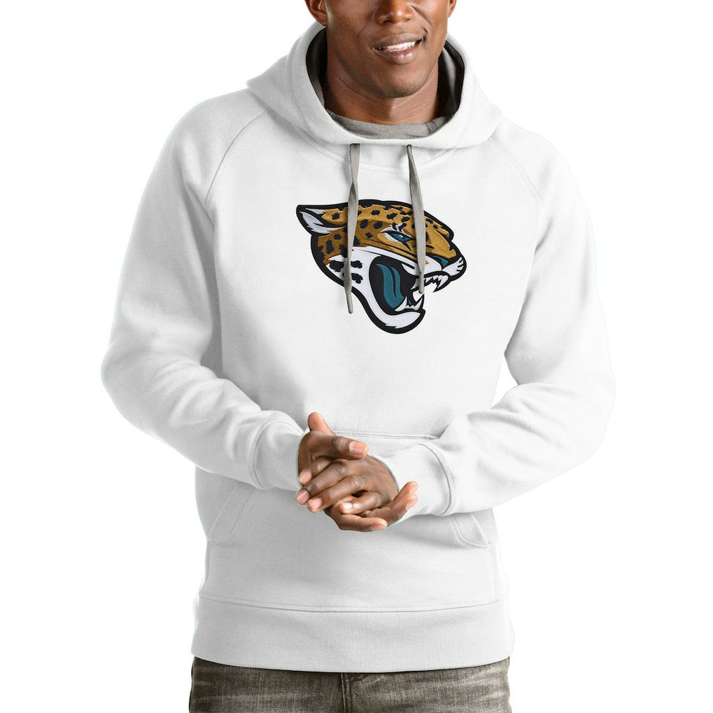 NFL Jacksonville Jaguars Antigua Victory Pullover Hoodie