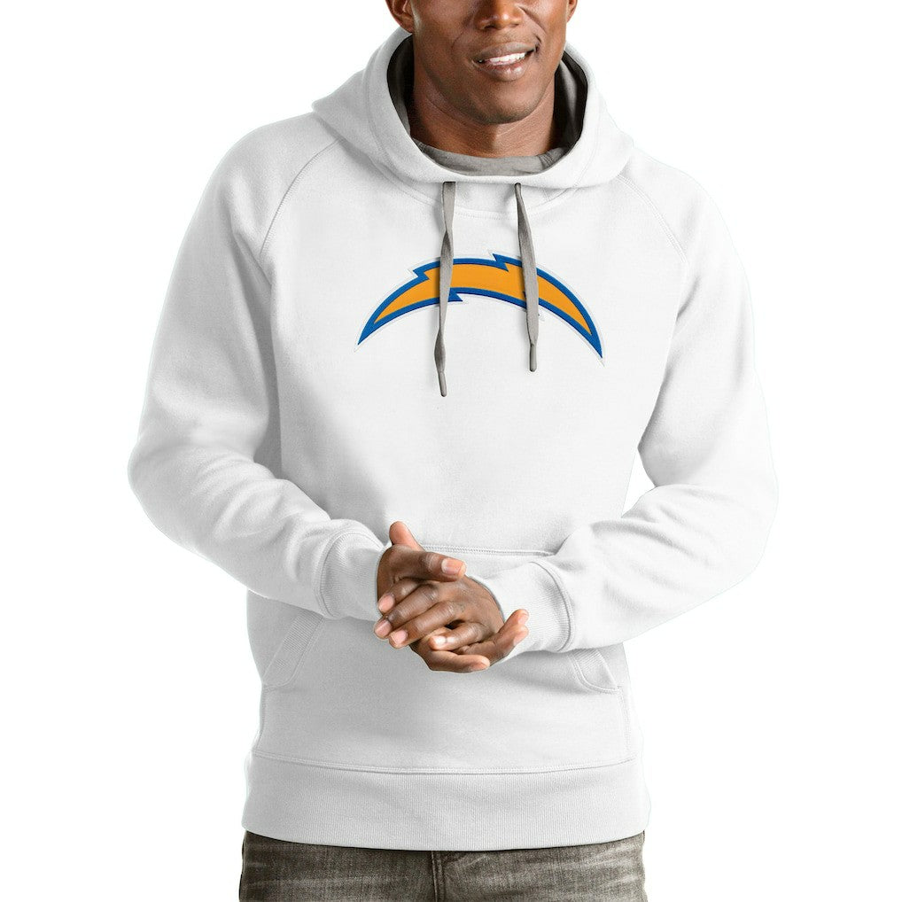 NFL Los Angeles Chargers Antigua Victory Pullover Hoodie