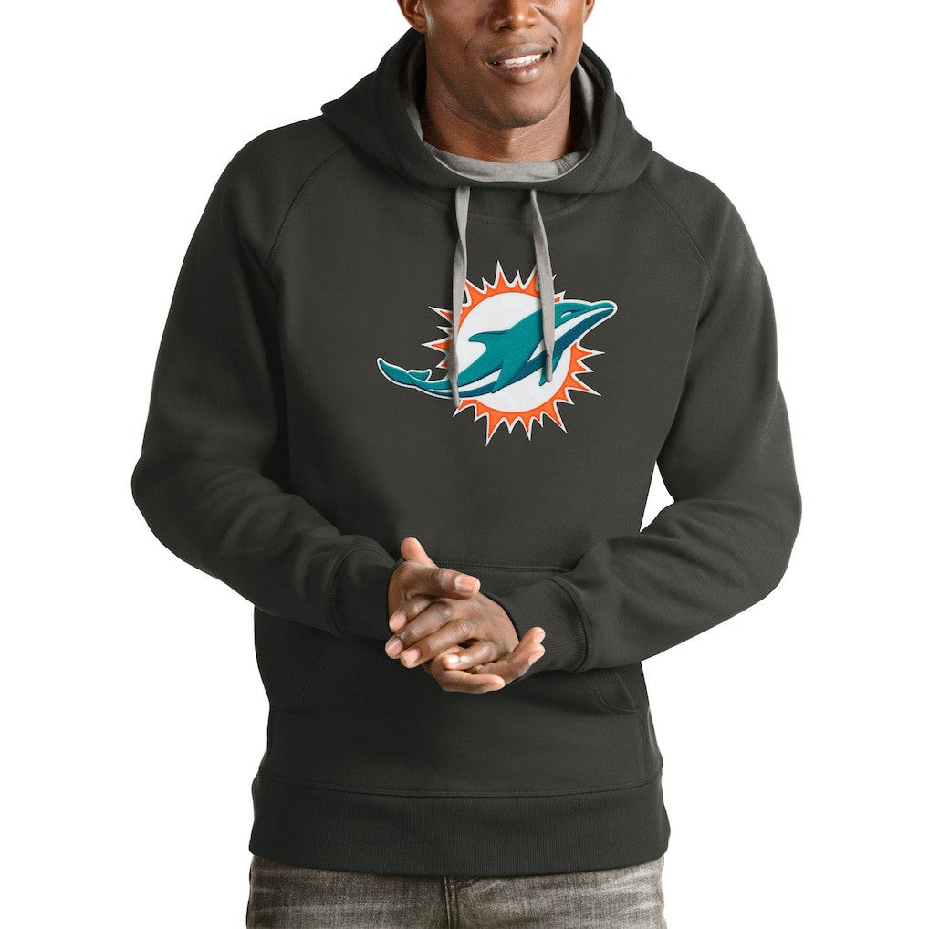 NFL Miami Dolphins Antigua Victory Pullover Hoodie