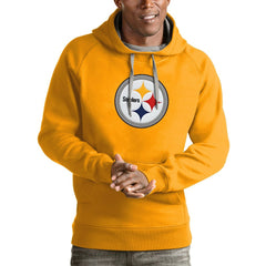 NFL Pittsburgh Steelers Antigua Victory Pullover Hoodie