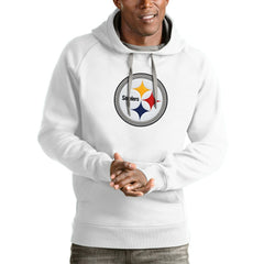 NFL Pittsburgh Steelers Antigua Victory Pullover Hoodie