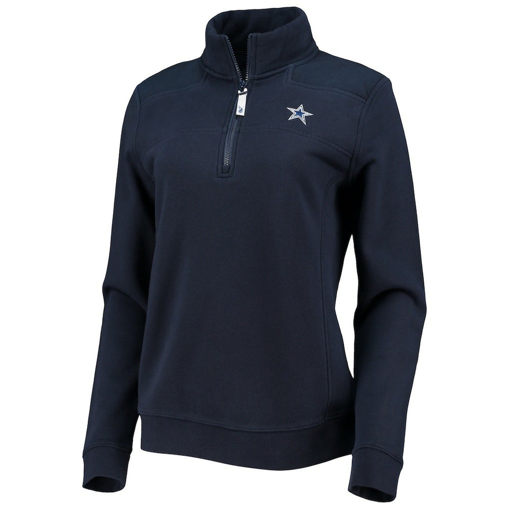 NFL Dallas Cowboys Vineyard Vines Women's Shep Shirt Quarter-Zip Sweatshirt
