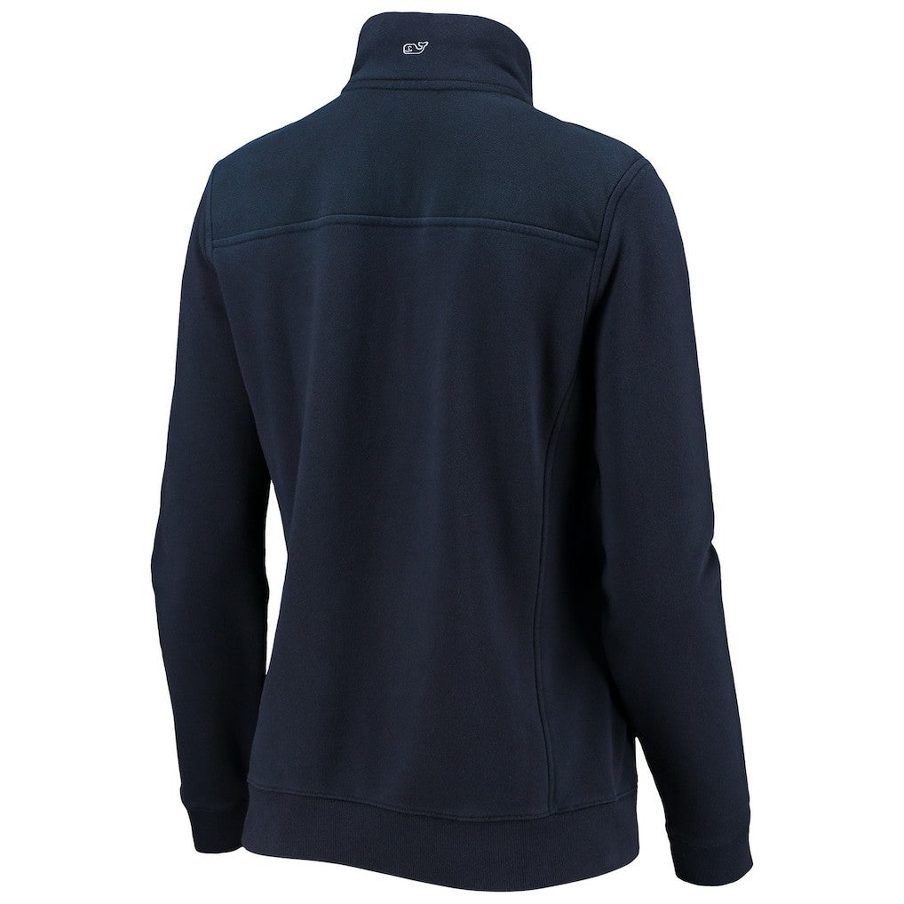 NFL Dallas Cowboys Vineyard Vines Women's Shep Shirt Quarter-Zip Sweatshirt