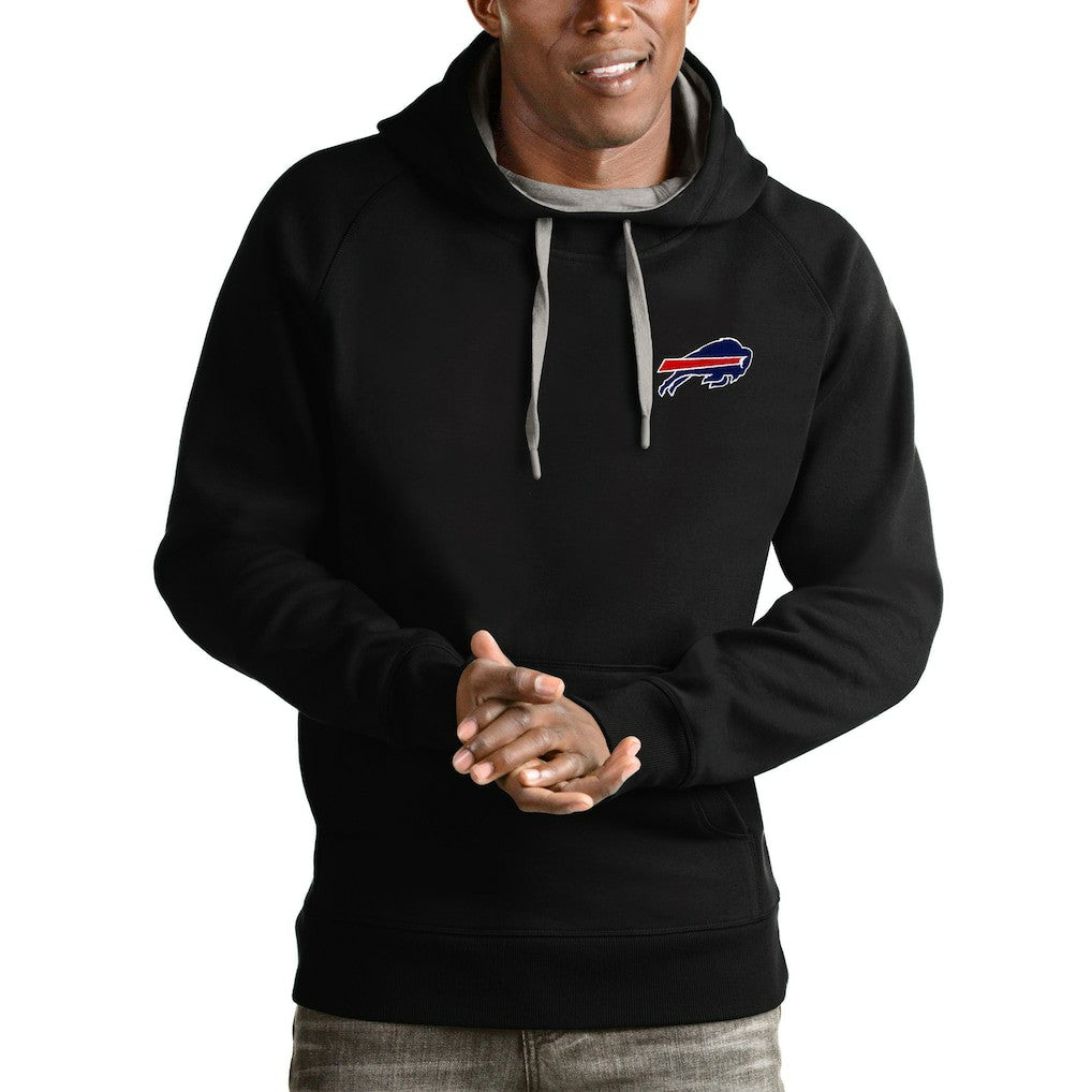 NFL Buffalo Bills Antigua Logo Victory Pullover Hoodie