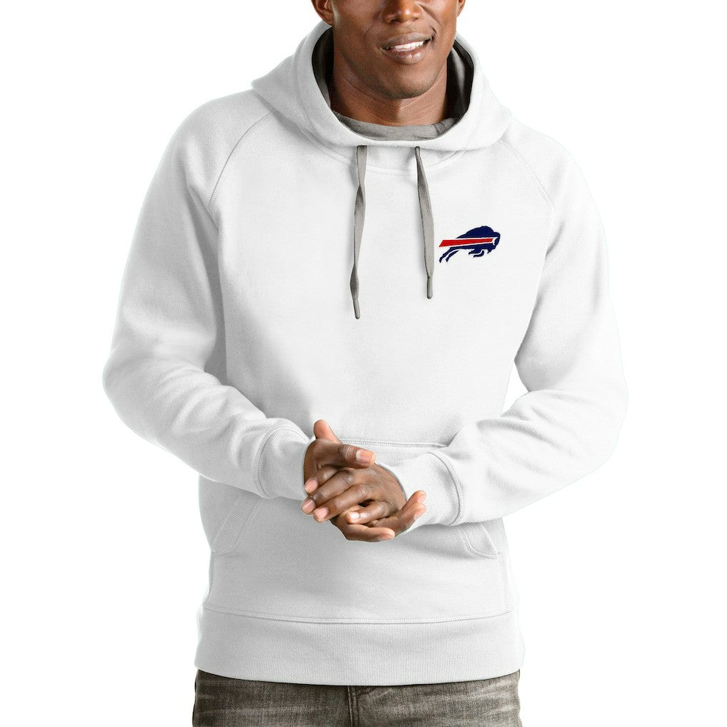 NFL Buffalo Bills Antigua Logo Victory Pullover Hoodie