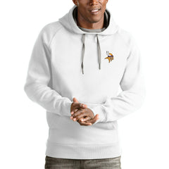 NFL Minnesota Vikings Antigua Logo Victory Pullover Hoodie