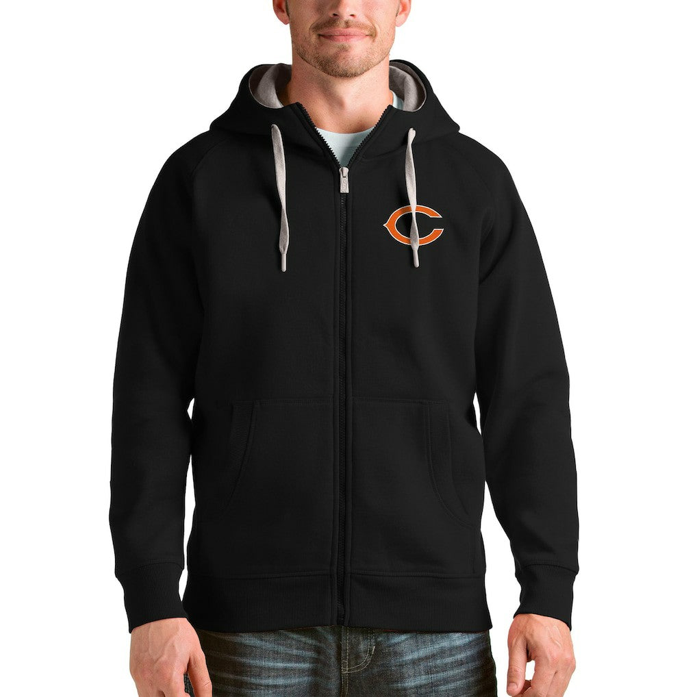 NFL Chicago Bears Antigua Victory Full-Zip Hoodie