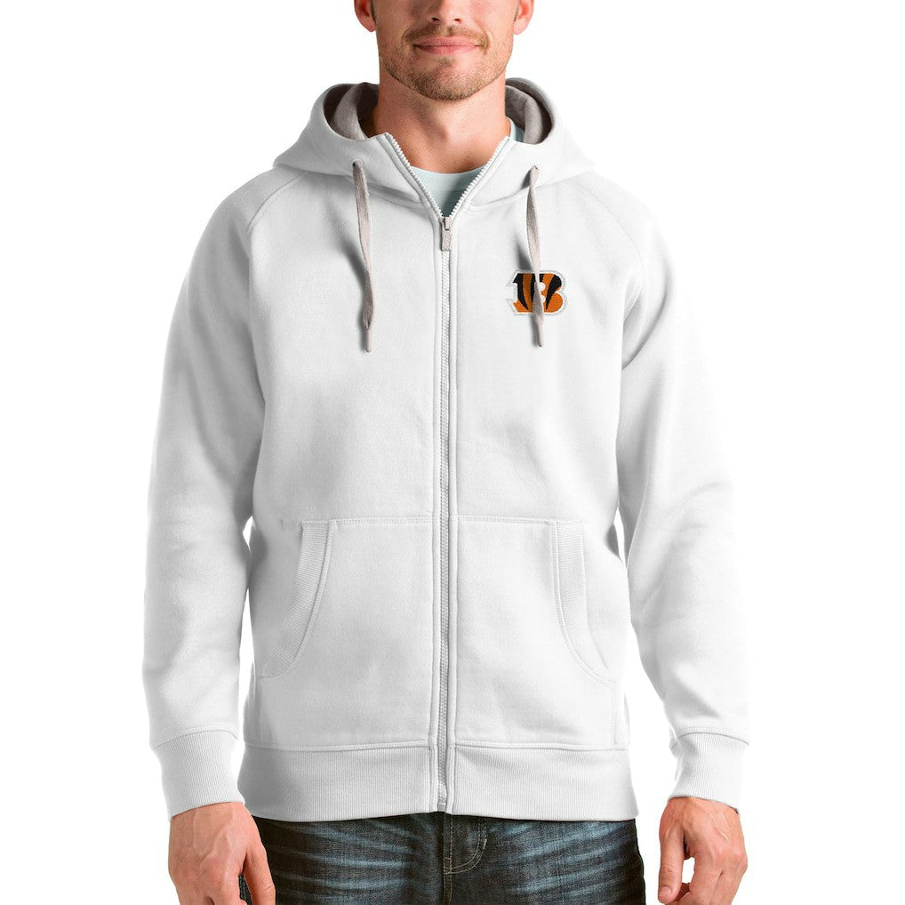 NFL Cincinnati Bengals Antigua Victory Full-Zip Hoodie