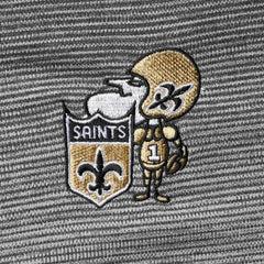 NFL New Orleans Saints Antigua Throwback Cycle Quarter-Zip Jacket