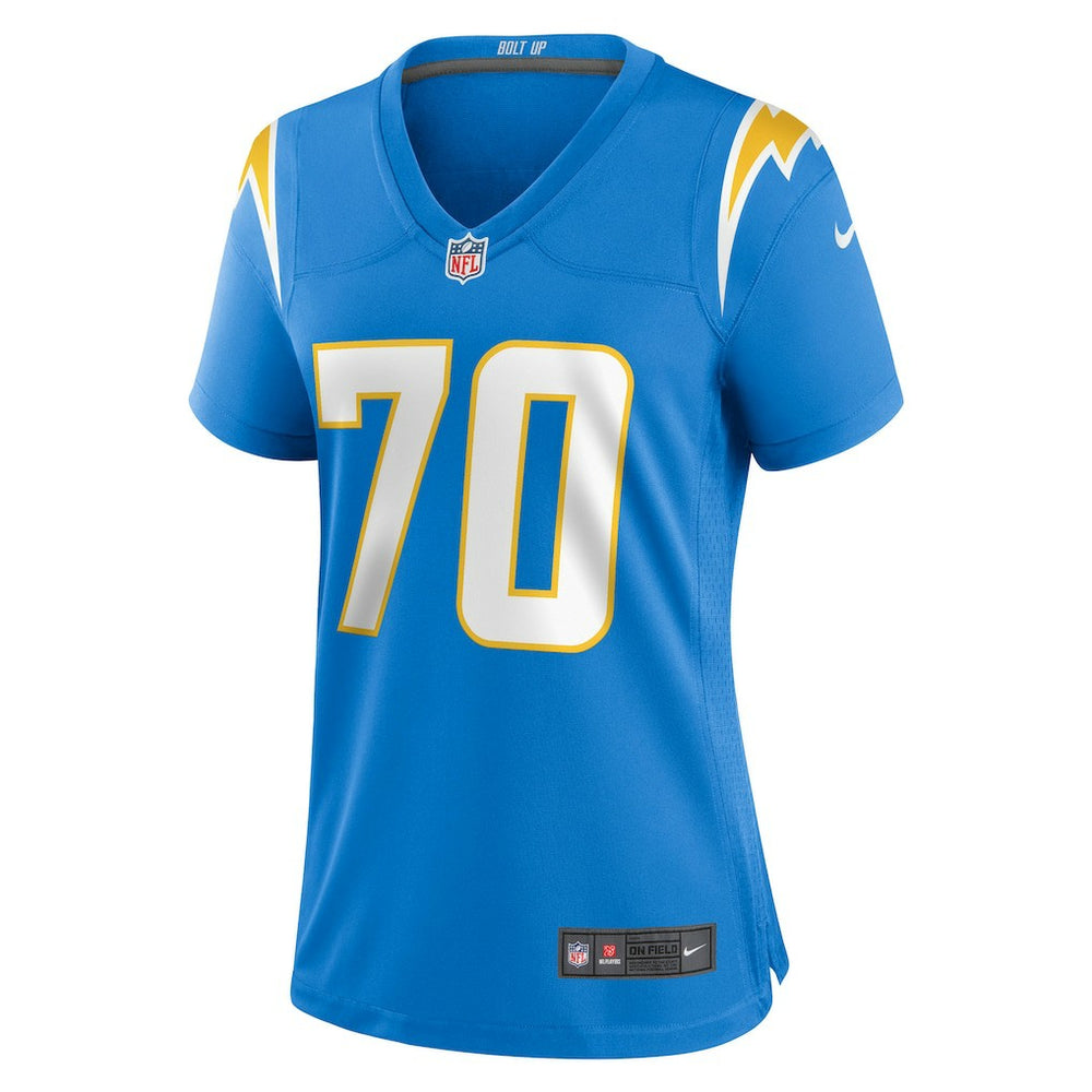 NFL Los Angeles Chargers Rashawn Slater  Women's Game Jersey