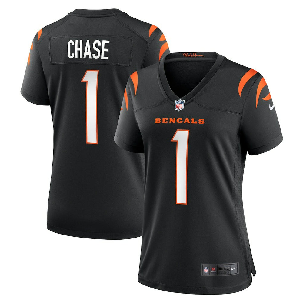 NFL Cincinnati Bengals Ja'Marr Chase  Women's Game Jersey