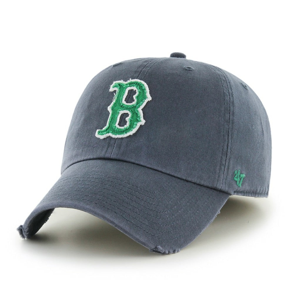 Boston Red Sox Franchise Fitted Hat - Navy/Green | 47 brand